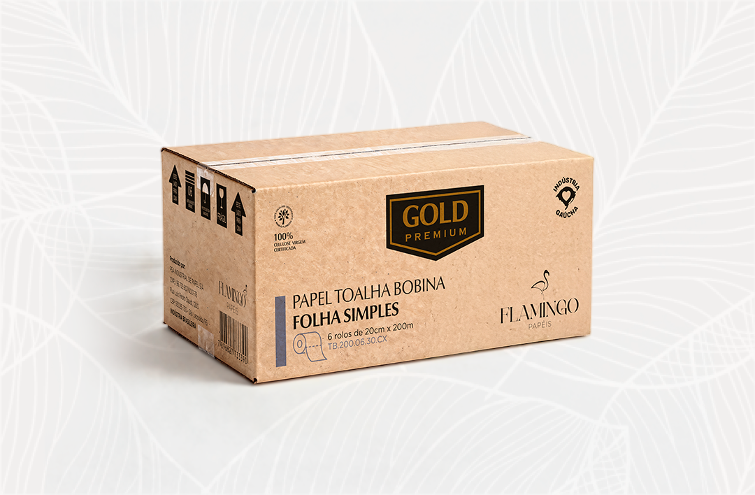Gold Premium - 20cm x 200m - 6 rolos